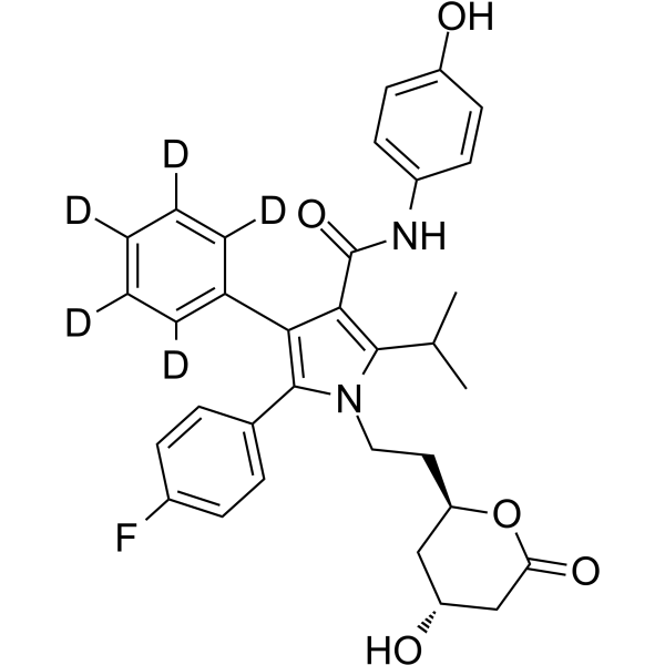 4-Hydroxy Atorvastatin lactone-d5 265989-49-9